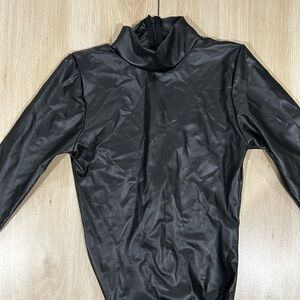 EGO bodysuit with snap at the bottom